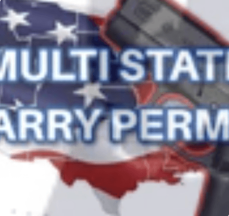 Multi-State Carry Permit graphic for DC, Maryland, and multi-state concealed carry training